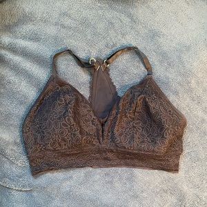 Aerie Navy Racerback Bralette